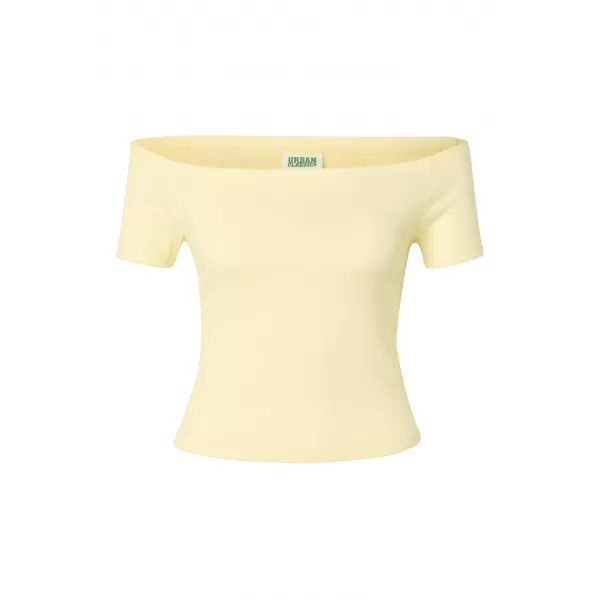  Tricou de dama URBAN CLASSICS TB6184A-22222 TRANDAFIR RUȘIT/GALBEN PAL 