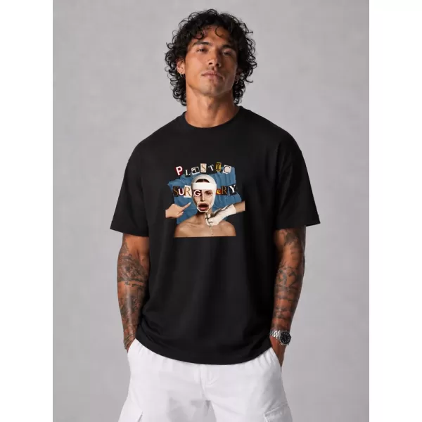  Tricou pentru bărbați DSTREET NX1038R-BK-O NEGRU 