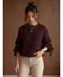 Pulover de dama DSTREET MY2569 BURGUNDIA