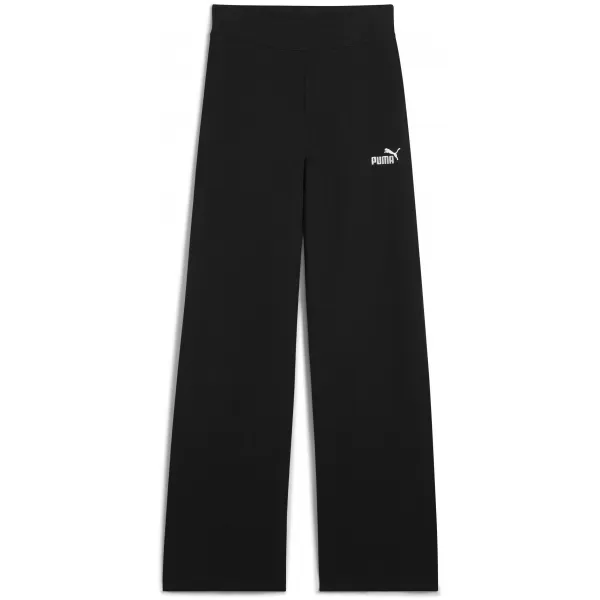  Jambiere de damă PUMA ESS SMALL NO. 1 LOGO HIGH-WAIST STRAIGHT 68242801 PUMA NEGRU 