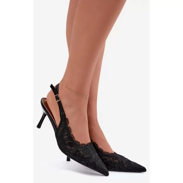  Sandale de dama BOTO T685P NEGRU 