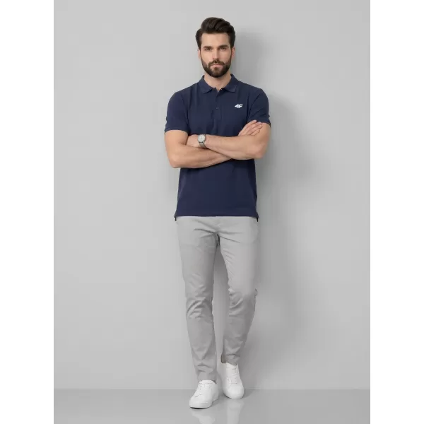  Tricou pentru bărbați cu guler 4F WMM00TPTSM0771 OBICEIURI 
