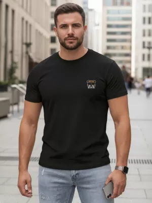 Tricou pentru bărbați DSTREET NX0125R-BK NEGRU
