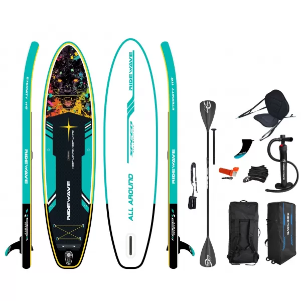  Placă cu vâsle RIDEWAVE NEBULA PARD 11'6'' COMBO NEDETERMINAT 