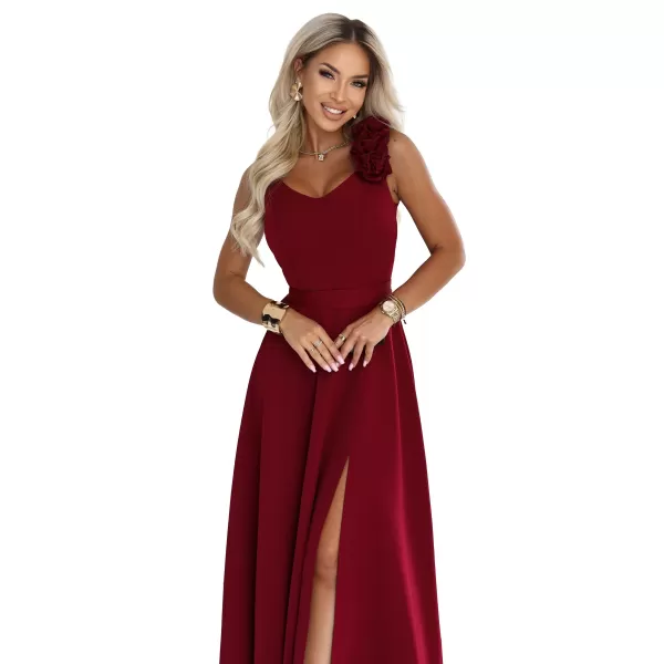  Rochie NUMOCO 643-9 CLARET 