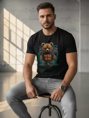 Tricou pentru bărbați DSTREET NX048R NEGRU