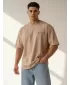 Tricou pentru bărbați DSTREET RX5303 CARAMEL