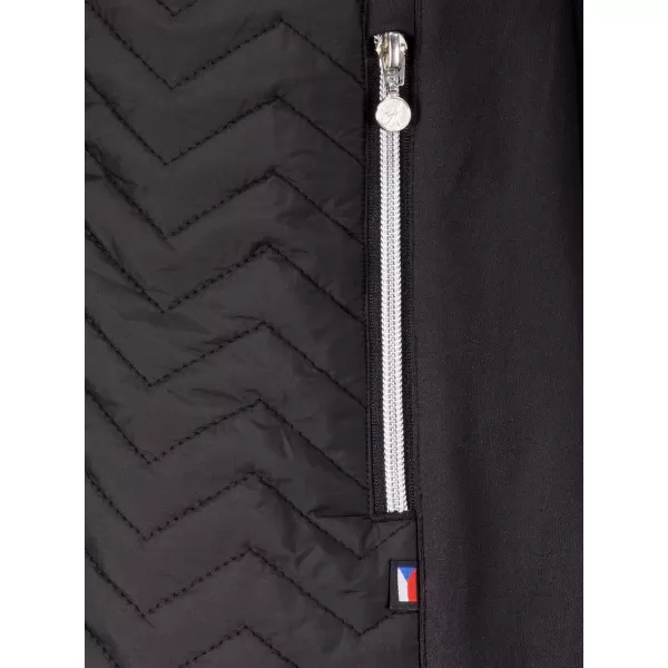  Palton hibrid de damă ALTISPORT IRYSA NEGRU 