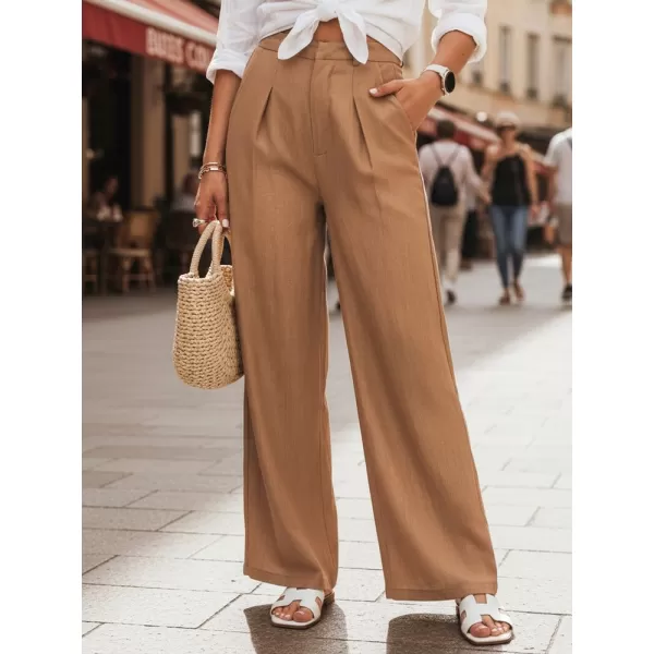  Pantaloni de dama DSTREET UY3077 CARAMEL 