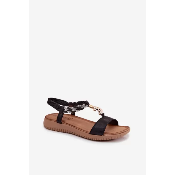  Sandale de dama S.BARSKI KV61-6051 NEGRU 