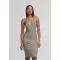 Rochie URBAN CLASSICS TB7547-18328 MĂSLINE PALID