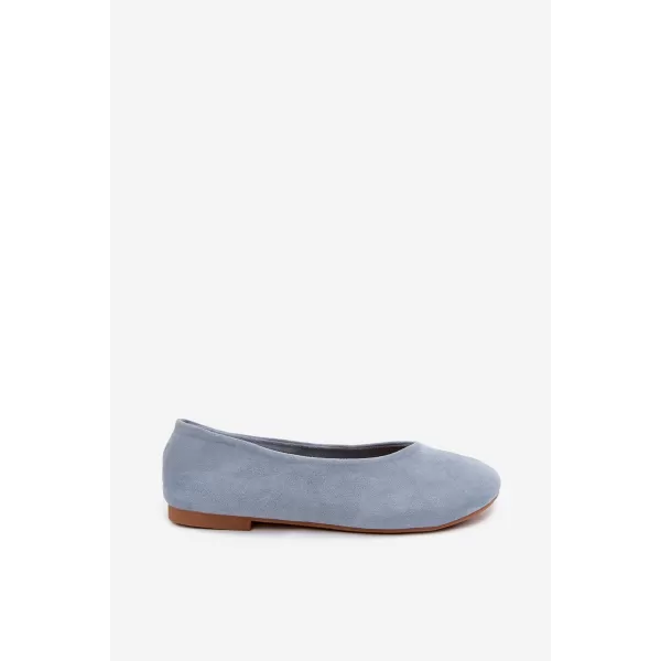  Balerini de dama BOTO JH581 ALBASTRU 