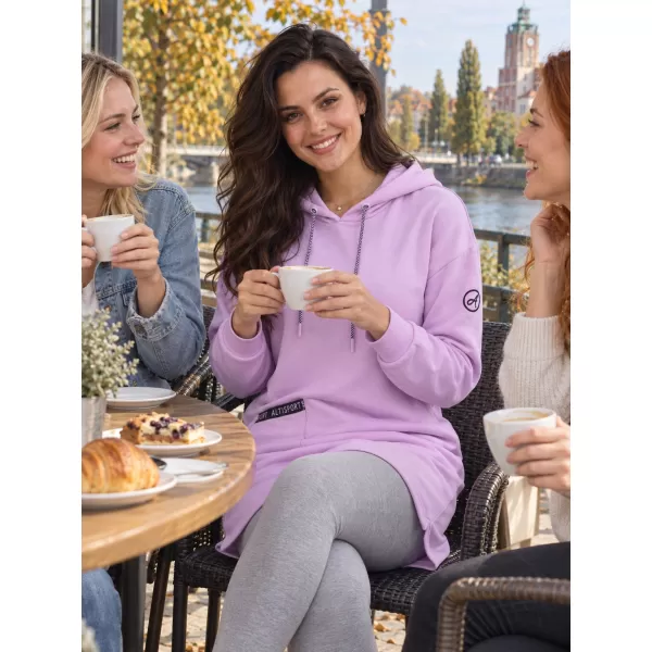  Hanorac de dama ALTISPORT IVIE VIOLET 