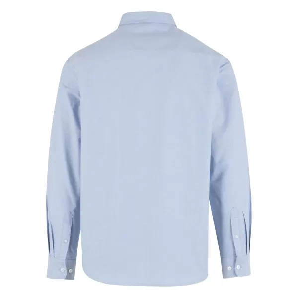  Cămașă pentru bărbați URBAN CLASSICS TB8094 ALBASTRU DESCHIS LA ORIZONT 
