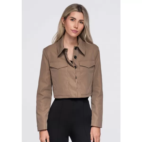  Geaca de dama OMBRE OW-BL-E0007 BEJ 