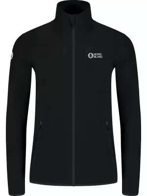 Hanorac ușor de damă din fleece NORDBLANC MAPLE NBSFL8374 NEGRU