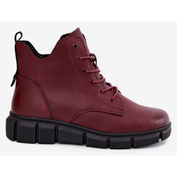  Pantofi de dama BOTO 26BT17-9301 BURGUNDIA 