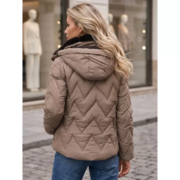  Geaca de dama DSTREET TY6085 KAKI 