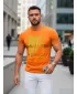 Tricou pentru bărbați DSTREET NX5008R PORTOCALE