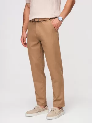 Pantaloni pentru bărbați OMBRE OM-PACP-0294 MARO