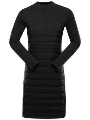 Rochie de iarna dama ALPINE PRO OLWA 2 NEGRU