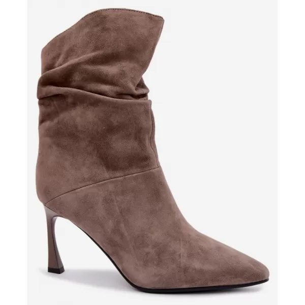  Botine de dama D&A JC562-1038 GRI DESCHIS 