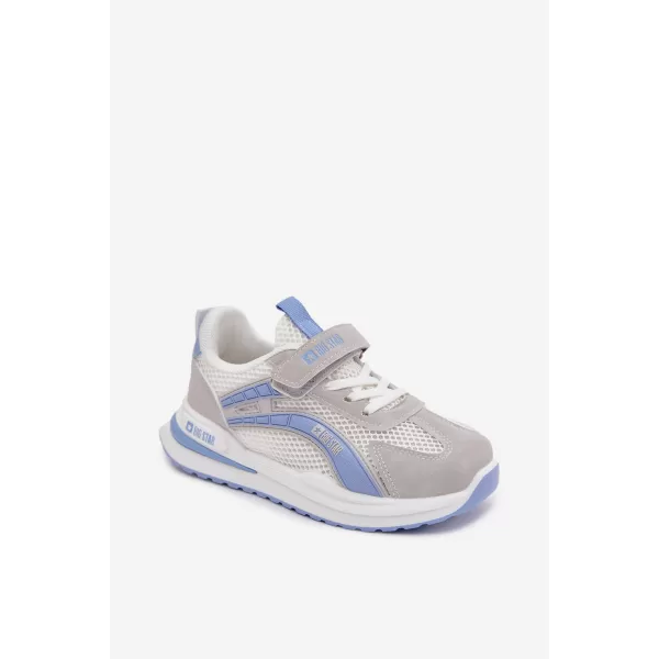  Pantofi pentru copii BIG STAR SHOES TT374153 ALB/ALBASTRU 