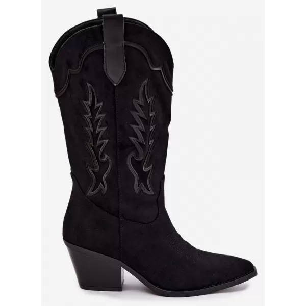  Cizme de dama BOTO 2586A NEGRU 