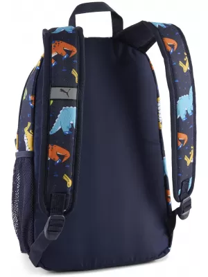 Rucsac PUMA PHASE AOP SMALL BACKPACK 09132414 PUMA NAVY/SPORTY DINO AOP