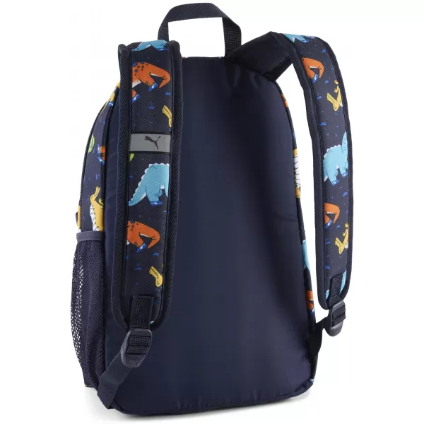  Rucsac PUMA PHASE AOP SMALL BACKPACK 09132414 PUMA NAVY/SPORTY DINO AOP 