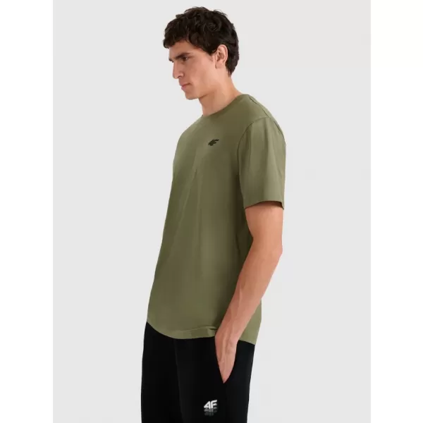  Tricou pentru bărbați 4F WAW25TTSHM2402 MĂSLINE 