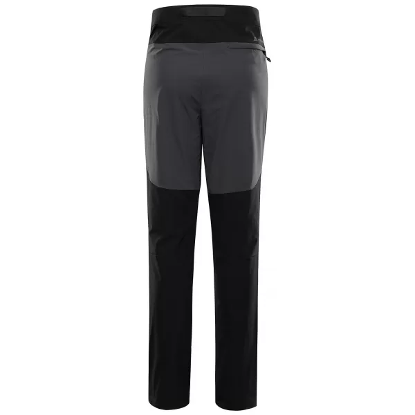  Pantaloni softshell pentru bărbați ALPINE PRO AKAN 3 NEGRU 