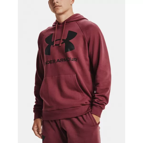  Hanorac pentru bărbați UNDER ARMOUR RIVAL FLEECE BIG LOGO HD 1357093-652 ROŞU 