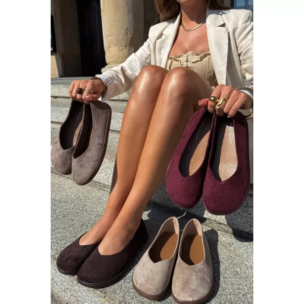  Balerini de dama BOTO 9877 CIOCOLATĂ 