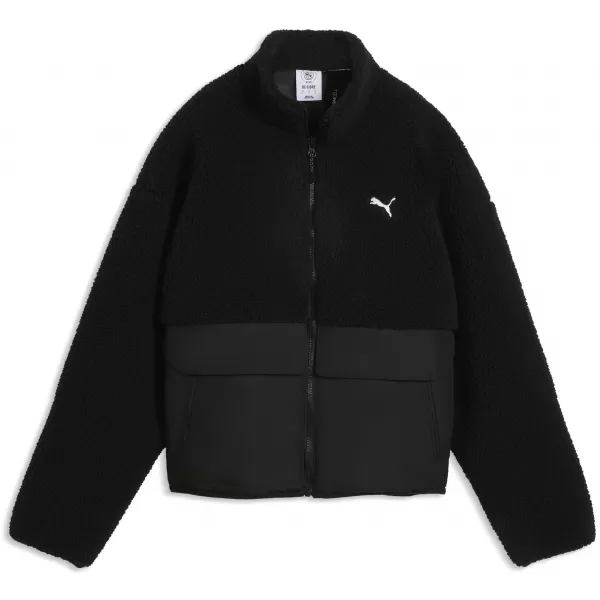  Geaca de dama PUMA RE:FIBRE SHERPA JACKET W 69456701 PUMA NEGRU 