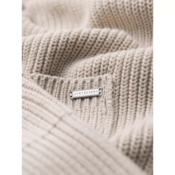  Cardigan pentru bărbați OMBRE OM-SWCD-0200 BEJ 