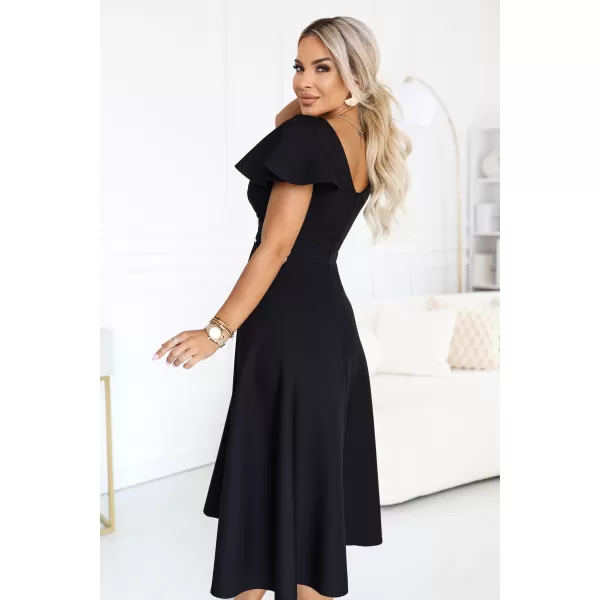  Rochie NUMOCO 675-5 NEGRU 