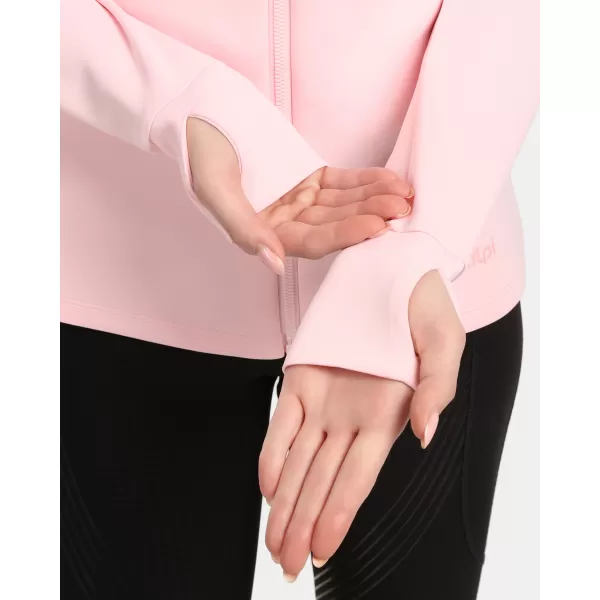  Hanorac de damă din fleece KILPI LAJEN-W 1L0205KI ROZ DESCHIS 