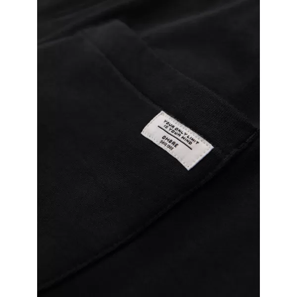  Pantaloni pentru bărbați OMBRE OM-PABS-0304 NEGRU 