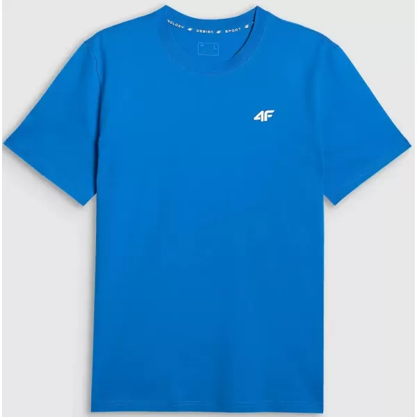  Tricou pentru bărbați 4F WMM00TTSHM3341 ALBASTRU 