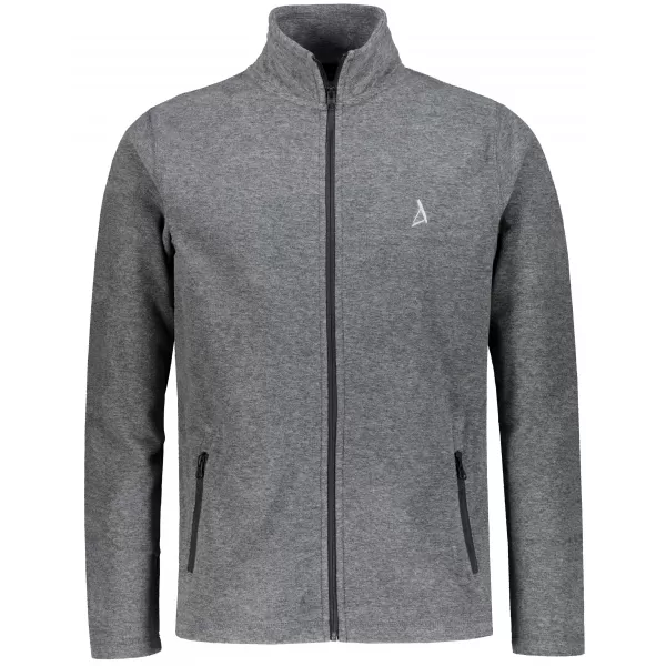  Hanorac pentru bărbați din fleece ALTISPORT ALM002852 EVIDENȚIERE NEAGRĂ 