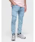Pantaloni pentru bărbați OMBRE P1527 ALBASTRU