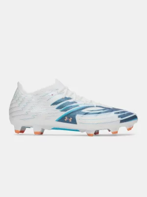 Cizme de fotbal UNDER ARMOUR U SHADOW PRO 4 FG 6006229-100 ALB