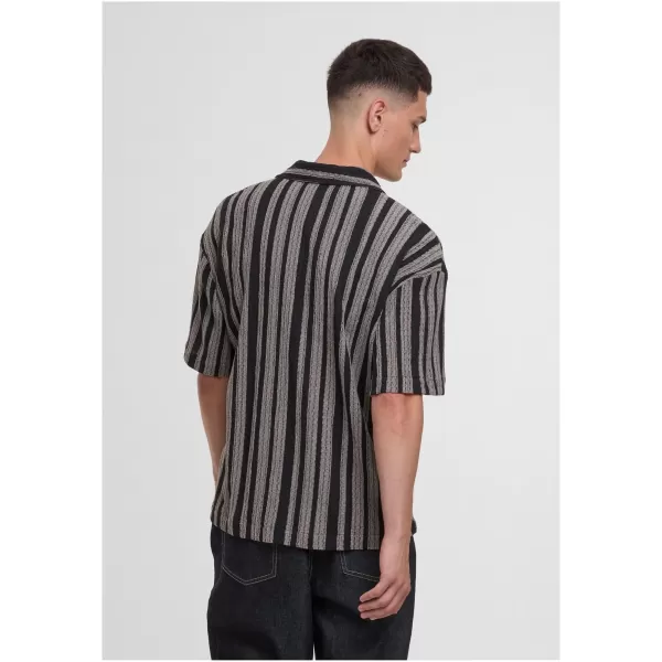  Cămașă pentru bărbați URBAN CLASSICS TB8216-00826 NEGRU/ALB 