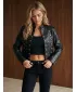 Geaca de dama DSTREET TY6043 NEGRU