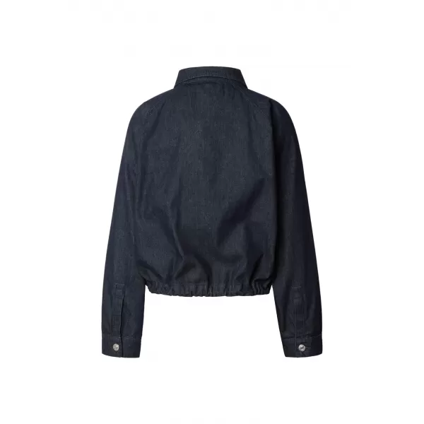  Geaca de dama URBAN CLASSICS TB8295 ALBASTRU CLĂTIT SPĂLAT 