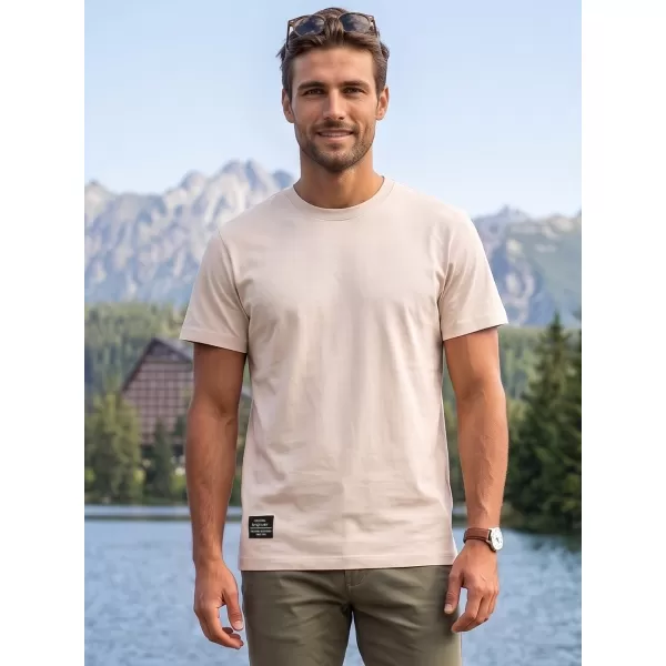  Tricou pentru bărbați ALTISPORT NP/ALMST20001 NATURAL 
