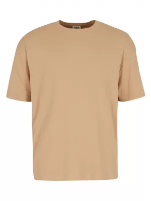 Tricou pentru bărbați URBAN CLASSICS TB7616 BEJ UNIUNE