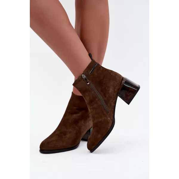  Botine de dama BOTO 26BT24-398 CAFEA 