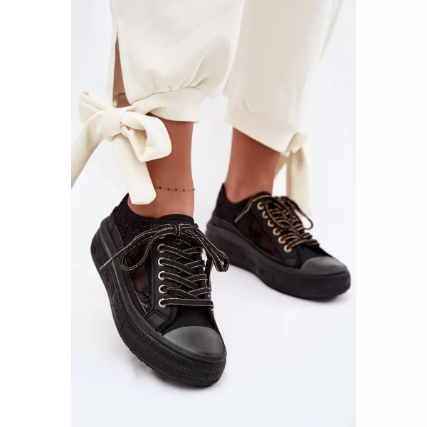  Adidași de damă LEE COOPER LCW-26-44-4479 NEGRU 